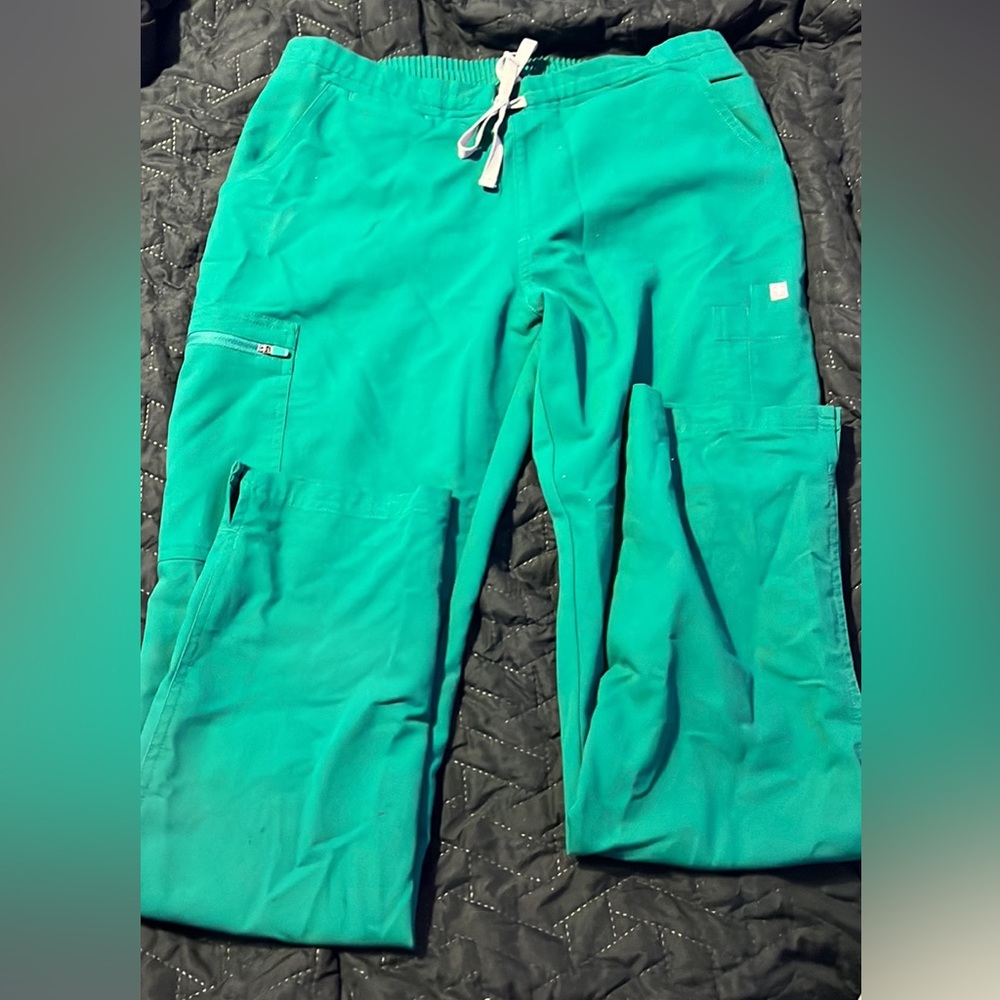 Figs scrubs pants Forest Green - Picture 1 of 2